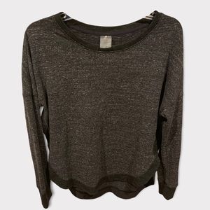Calia grey crew neck sweatshirt